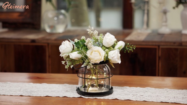 Amazon.com: Vintage Glass Vase, Rustic Lantern Decor with